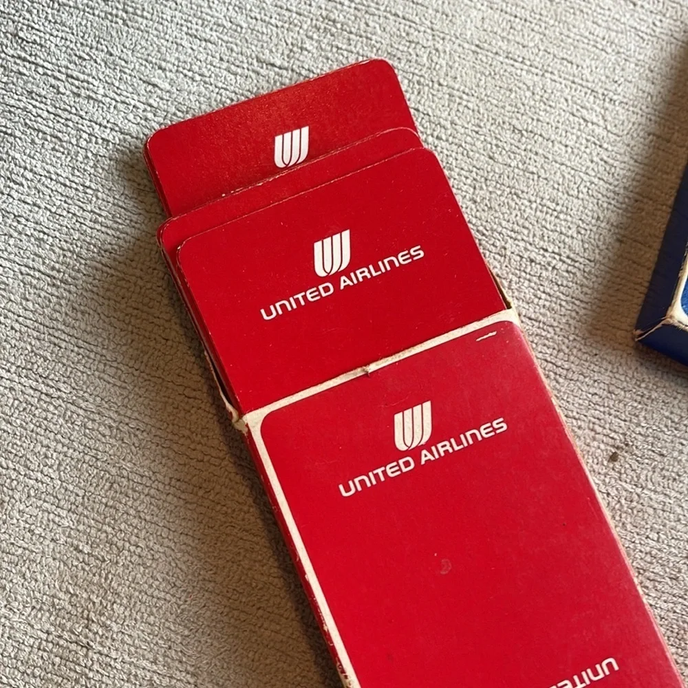 Vintage United airlines deck of playing cards